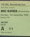 Newcastle City Hall '82 Ticket Stub (0) Comentarios