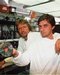 Richard Branson and Mike Oldfield at a CD Factory in 1987 (Nils Jorgensen/REX) (1) Comentarios